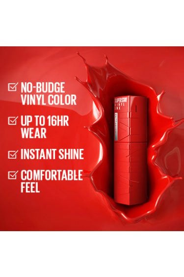 maybelline superstay vinyl ink long wear gloss lipstick benefits